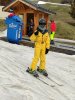 Lundi 13 mars : les débuts d'Adrian sur les skis